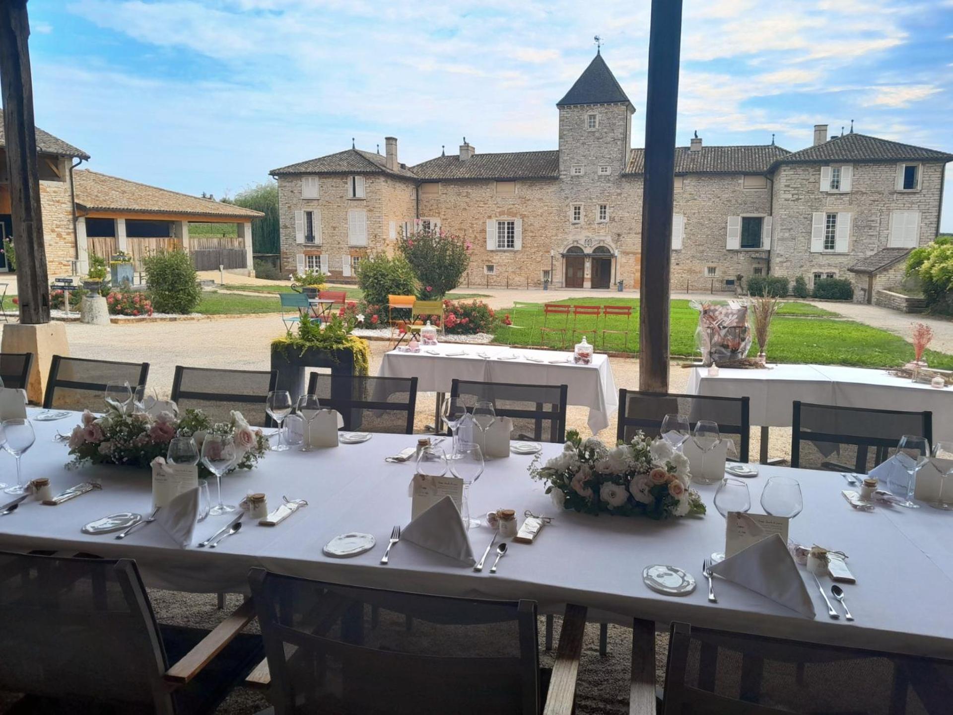 Hotel-Restaurant Le Chateau De Besseuil, Macon Nord - Teritoria Clessé Exteriör bild